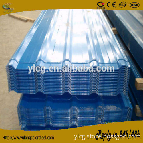 zinc galvanized corrugated steel